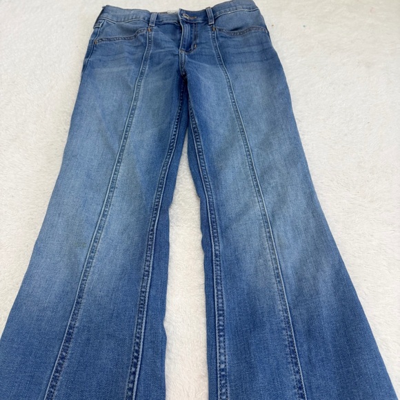 Abercrombie kids girls high rise Flare Jeans 11/12 regular - Picture 2 of 4